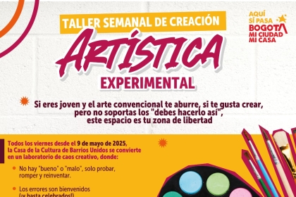 Taller semanal de creación artística  