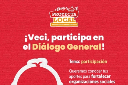 Ven y participa en el Diálogo General 💬 sobre participación.