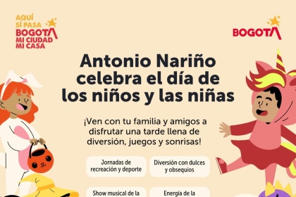 Antonio Nariño celebra el Día de los Niños y las Niñas