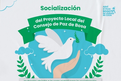 Socialización del Proyecto Local del Consejo de Paz de Bosa