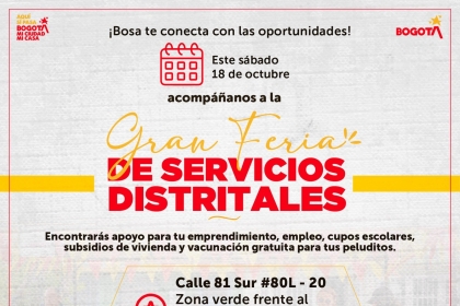 Gran feria de servicios distritales