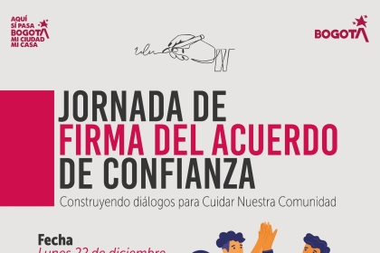 Firma del Acuerdo de Confianza
