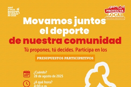 Movamos juntos el deporte de nuestra comunidad