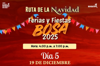  Ferias y fiestas en Bosa 2025   