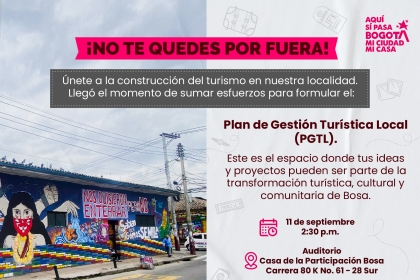 Plan de Gestión Turística Local (PGTL).
