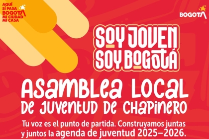 Pieza gráfica sobre jornada de asamblea juvenil