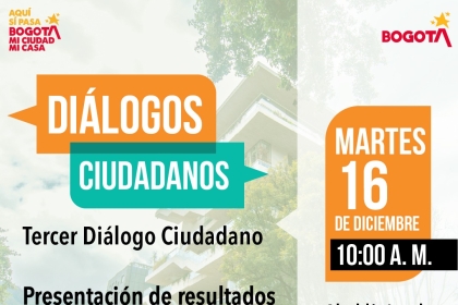 Pieza gráfica de Diálogos Ciudadanos