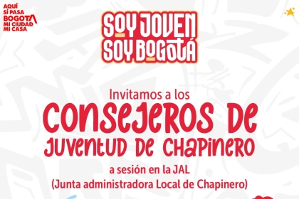 pieza gráfica sobre jornada de Consejos de Juventud