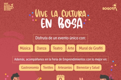 Celebra el arte y la cultura en Bosa