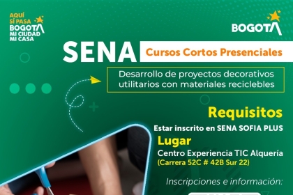 Desarrollo de proyectos decorativos utilitarios con materiales reciclables