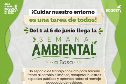 Semana Ambiental en Bosa