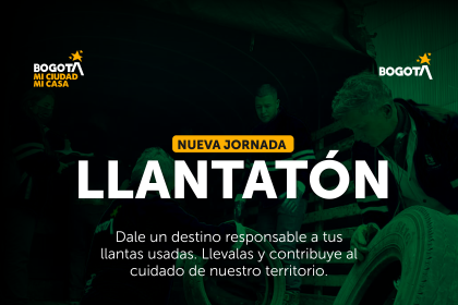Llantatón 25 de agosto en Antonio Nariño
