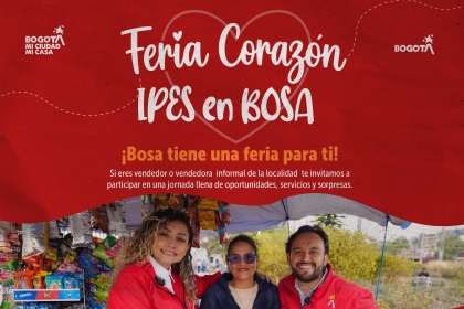 Feria Corazón IPES en Bosa