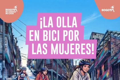 La olla en bici por las mujeres