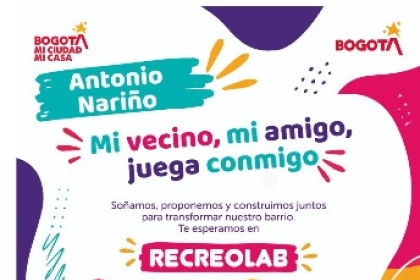 Recreolab promueve la integración y la convivencia en Antonio Nariño