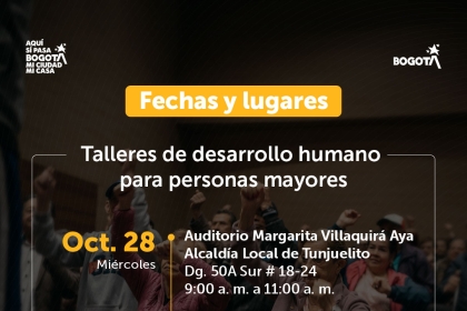 Talleres de Desarrollo Humano para Personas Mayores