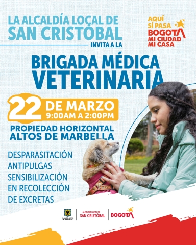 Brigada Médica Veterinaria, un evento gratuito para el bienestar de nuestras mascotas