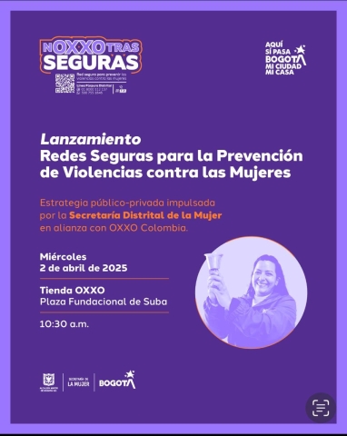 Pieza gráfica alianza Oxxo Mujer Suba