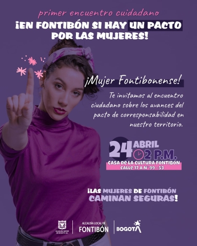 Ilustración de invitación al encuentro ciudadano sobre los avances el pacto de corresponsabilidad. 