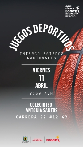 Información Inscripción Juegos Intercolegiados