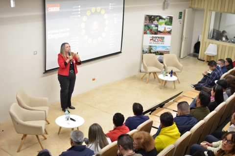 Alcaldesa Alexandra Mejía Guzmán en la jornada de Rendición de Cuentas 2024