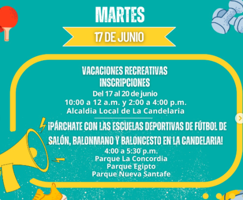 Martes 17 de junio