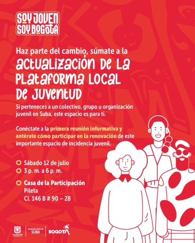 Actualización de la Plataforma Local de Juventud de Suba