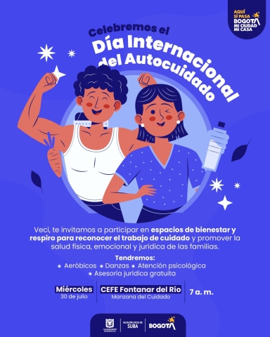 Celebración del Día Internacional del Autocuidado en Suba