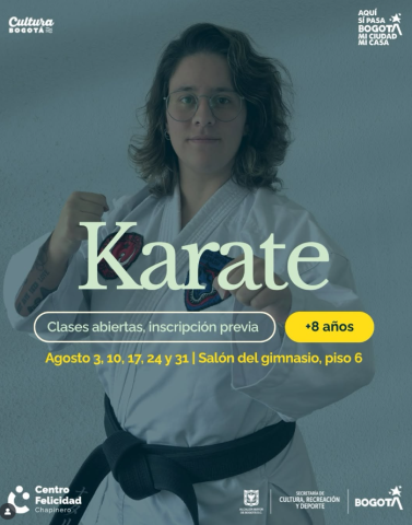 Pieza de evento de karate