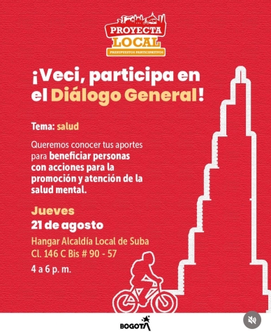 🩺💬 ¡Veci, súmate al Diálogo General sobre salud!