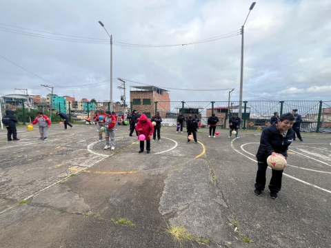 Actividad recreativa para persona mayor