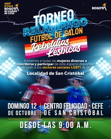 Torneo relámpago “rebeldías lésbicas” – fútbol de salón 