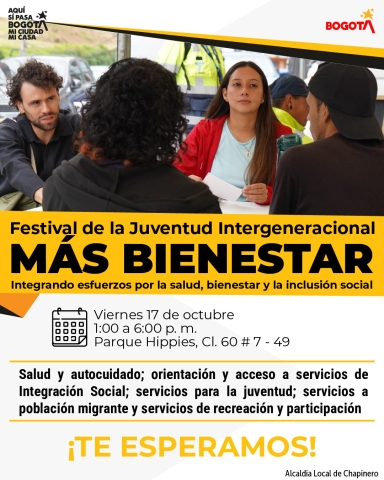 Pieza grafica de evento juventud