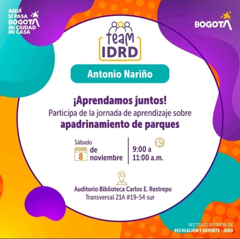 Apadrinamiento de Parques Antonio Nariño