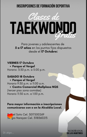 Convocatoria oficial a la comunidad