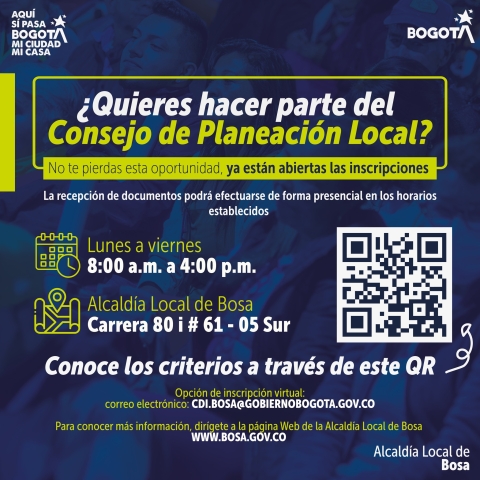 Consejo de Planeación Local de Bosa