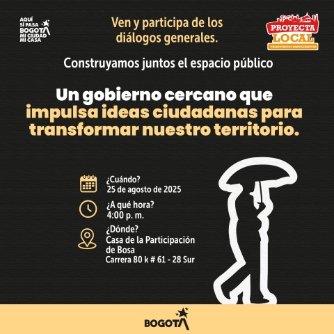 Un gobierno cercano que impulsa ideas ciudadanas para transformar nuestro teriritorio