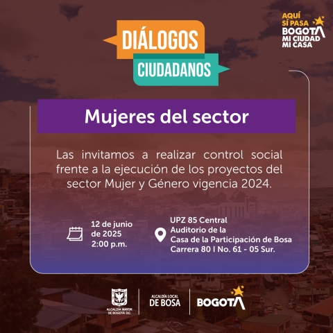 Diálogos ciudadanos Mujeres