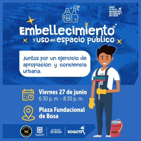 Embellecimiento y uso del espacio público 