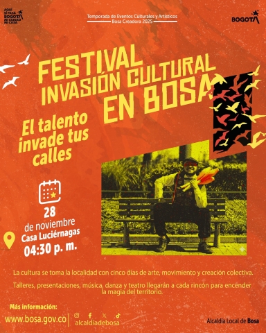Festival invasión cultural en Bosa