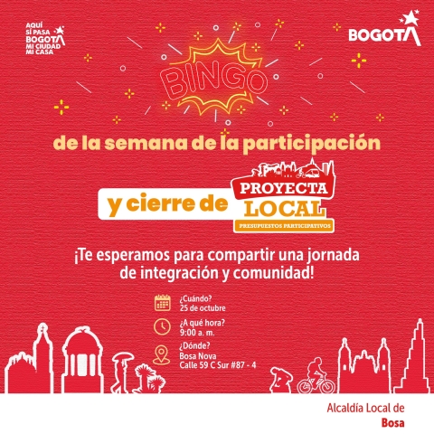 gran Bingo y cierre de Proyecta Local