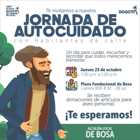 Jornada de Auto Cuidado Habitantes de Calle