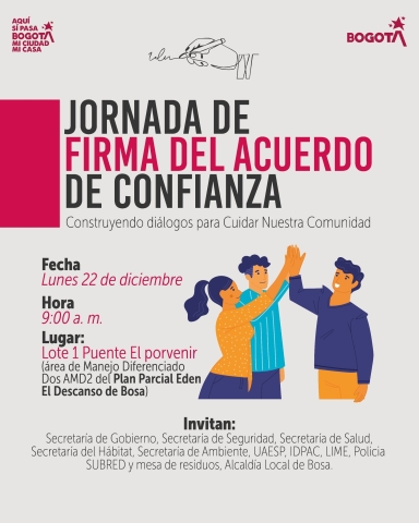 Firma del Acuerdo de Confianza