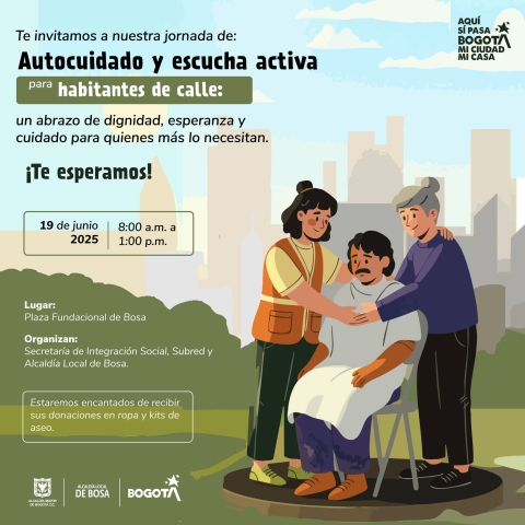 Jornada de autocuidado habitante de calle 