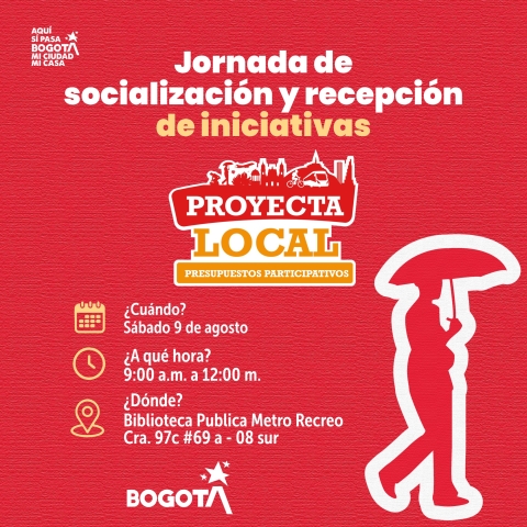Jornada de socialización y recepción de iniciativas
