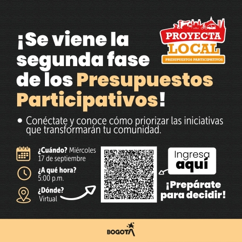 Segunda fase Presupuestos participativos 