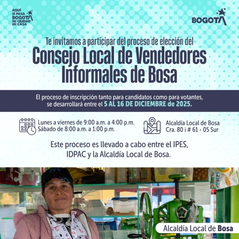 Socialización del proceso electoral Bosa
