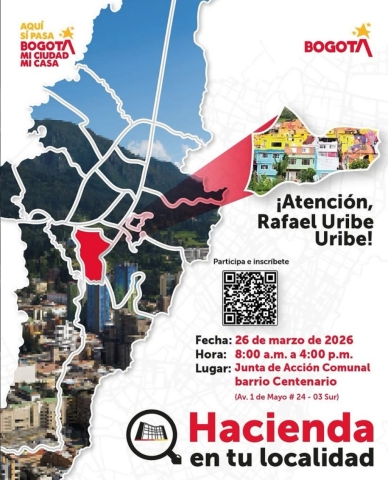 Hacienda en tu localidad - Rafael Uribe Uribe
