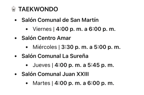 Invitación Escuelas de Formación Deportiva