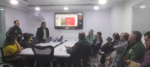 Capacitación en innovación dirigida a los representantes de las iniciativas inscritas en el Contrato 563-2025 